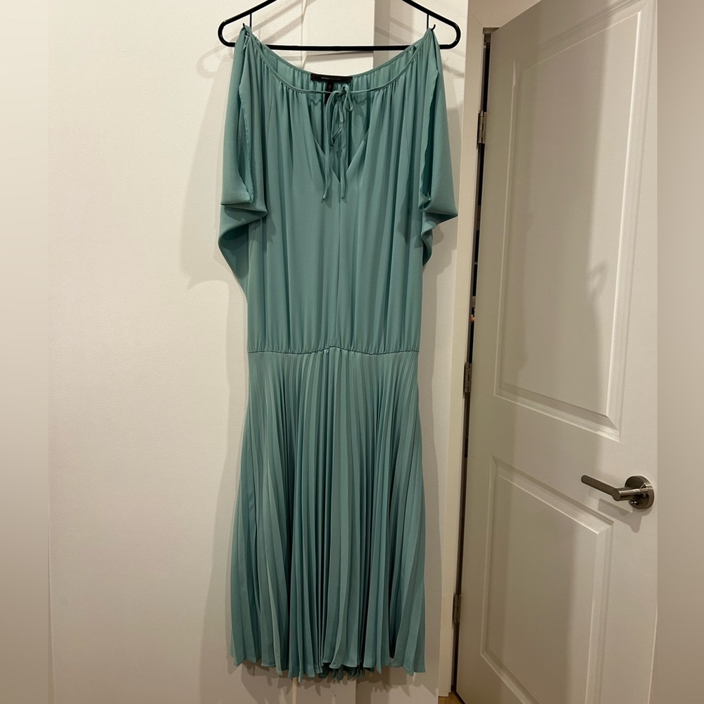 BCBG Roman pleated dress